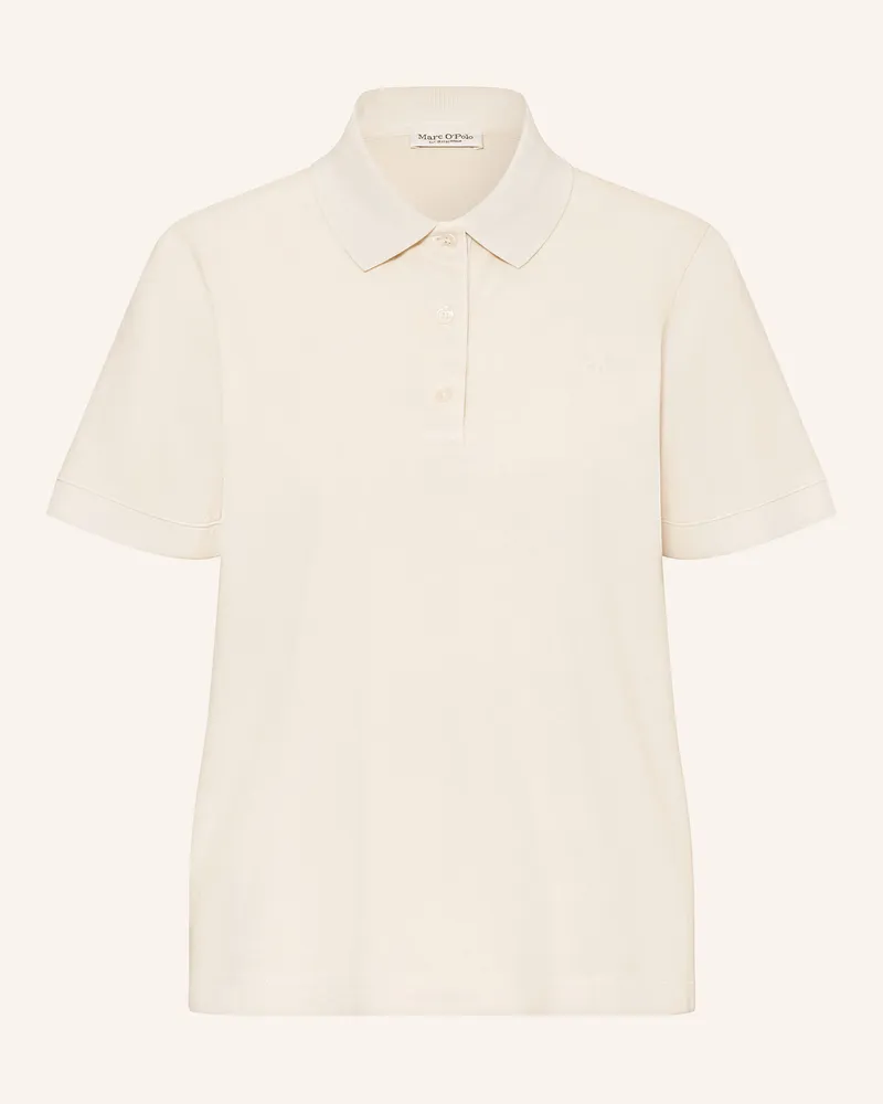 Marc O'Polo Piqué-Poloshirt Creme