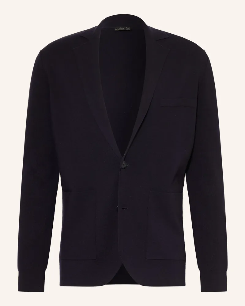 van Laack Strickjacke Vl-Satimos-Xx blau Dunkelblau
