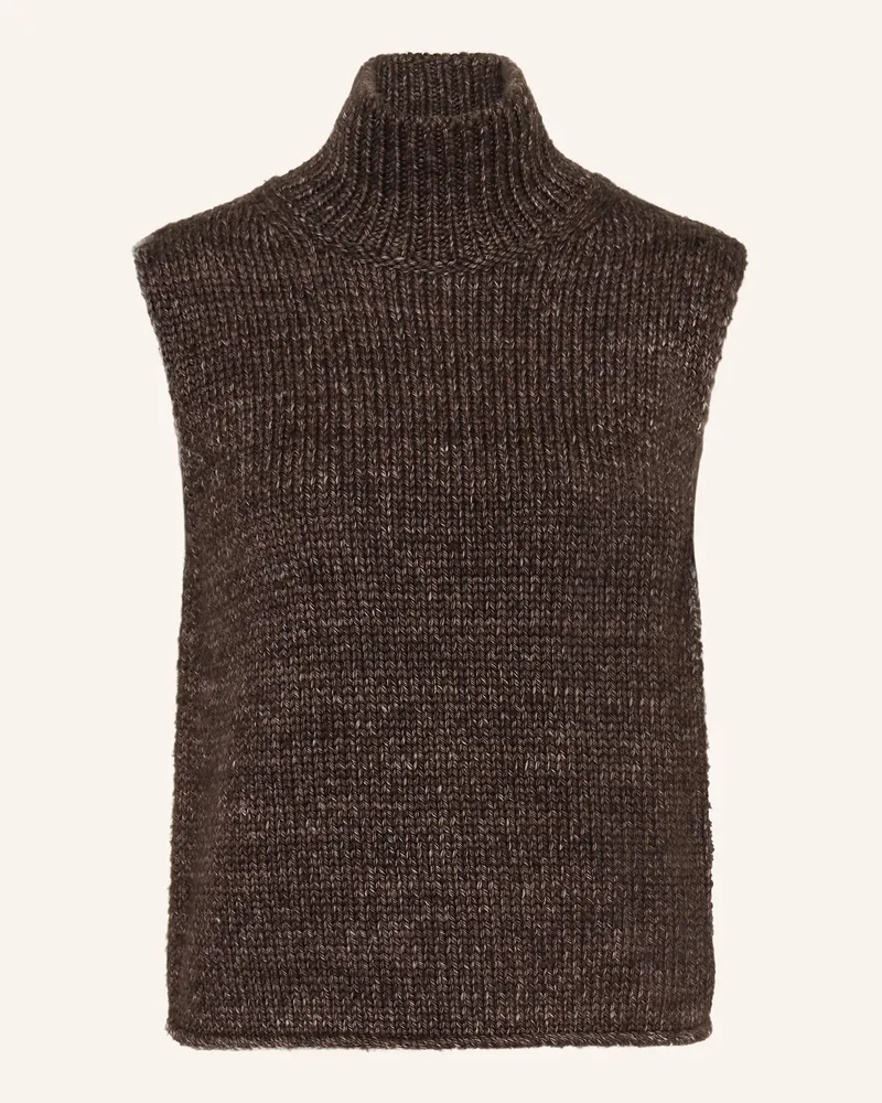 Marc O'Polo Pullunder Dunkelbraun