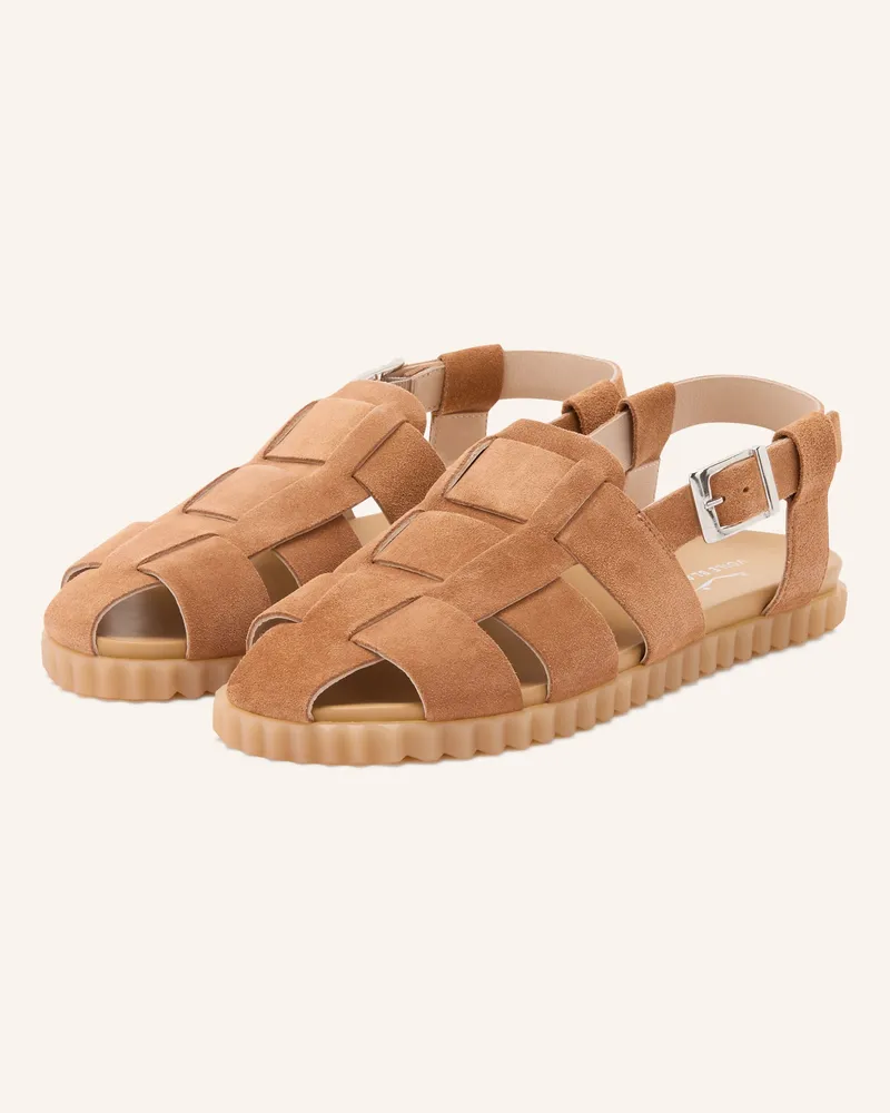 Voile Blanche Sandalen ALICE Braun