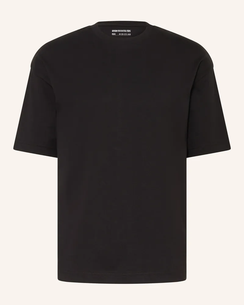Drykorn T-Shirt Tommy schwarz Schwarz