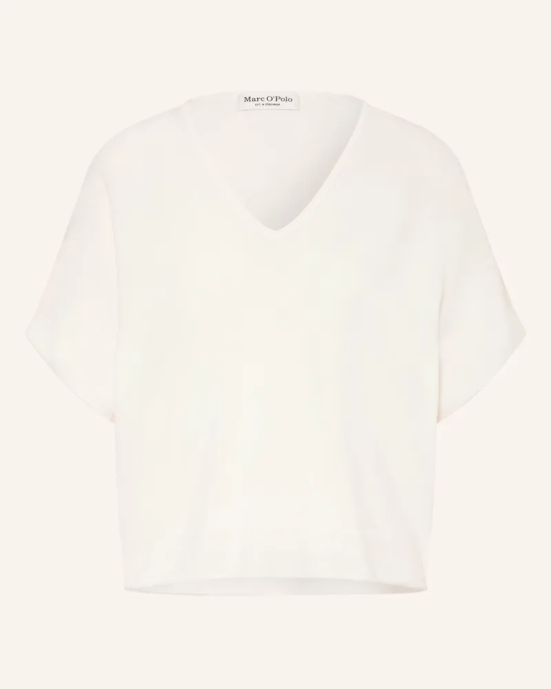 Marc O'Polo Strickshirt weiss Weiss