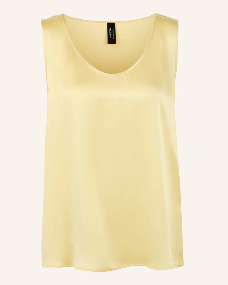 Marc Cain Seidentop gelb Creme
