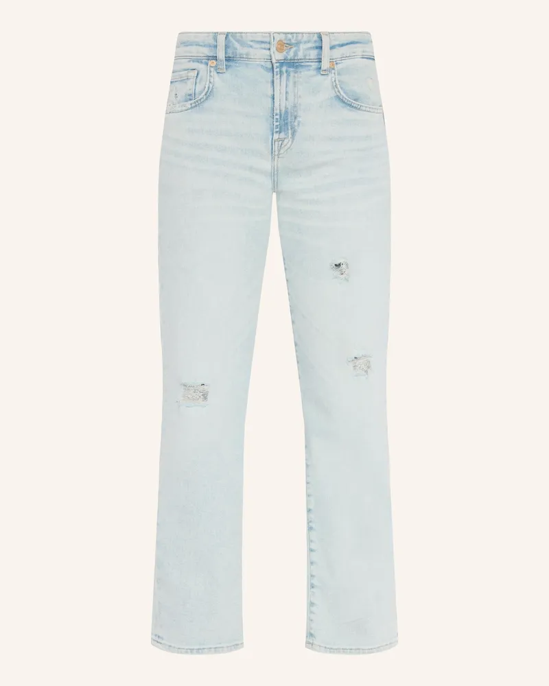 7 for all mankind Jeans CALIE STRAIGHT ANKLE Straight Fit Blau