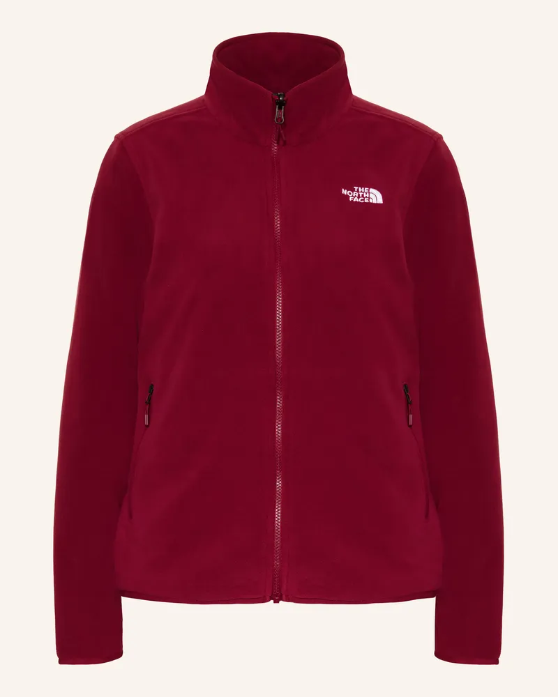 The North Face Fleecejacke Glacier rot Dunkelrot