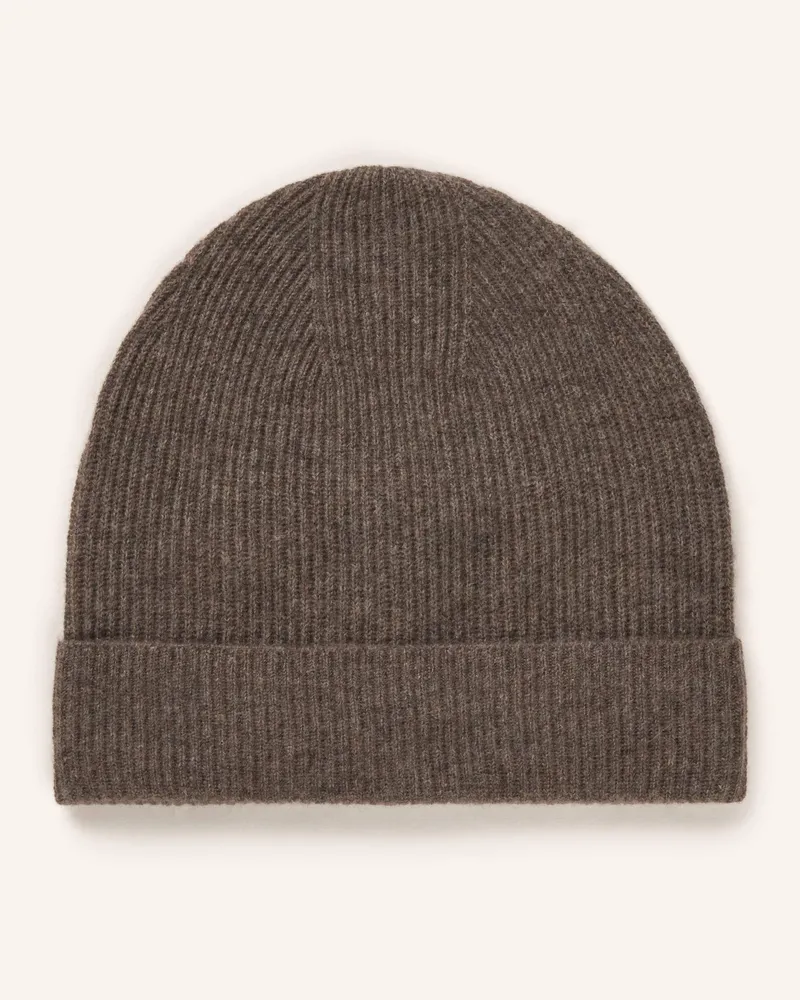 Mrs & HUGS Cashmere-Mütze braun Braun