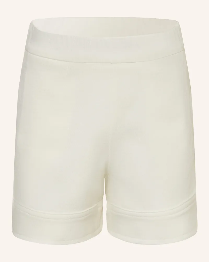 Moncler Sweatshorts weiss Weiss