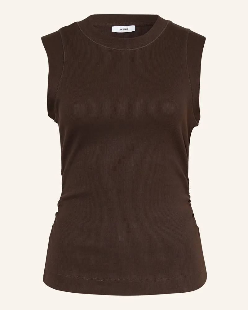 Reiss Top TRUDY Dunkelbraun