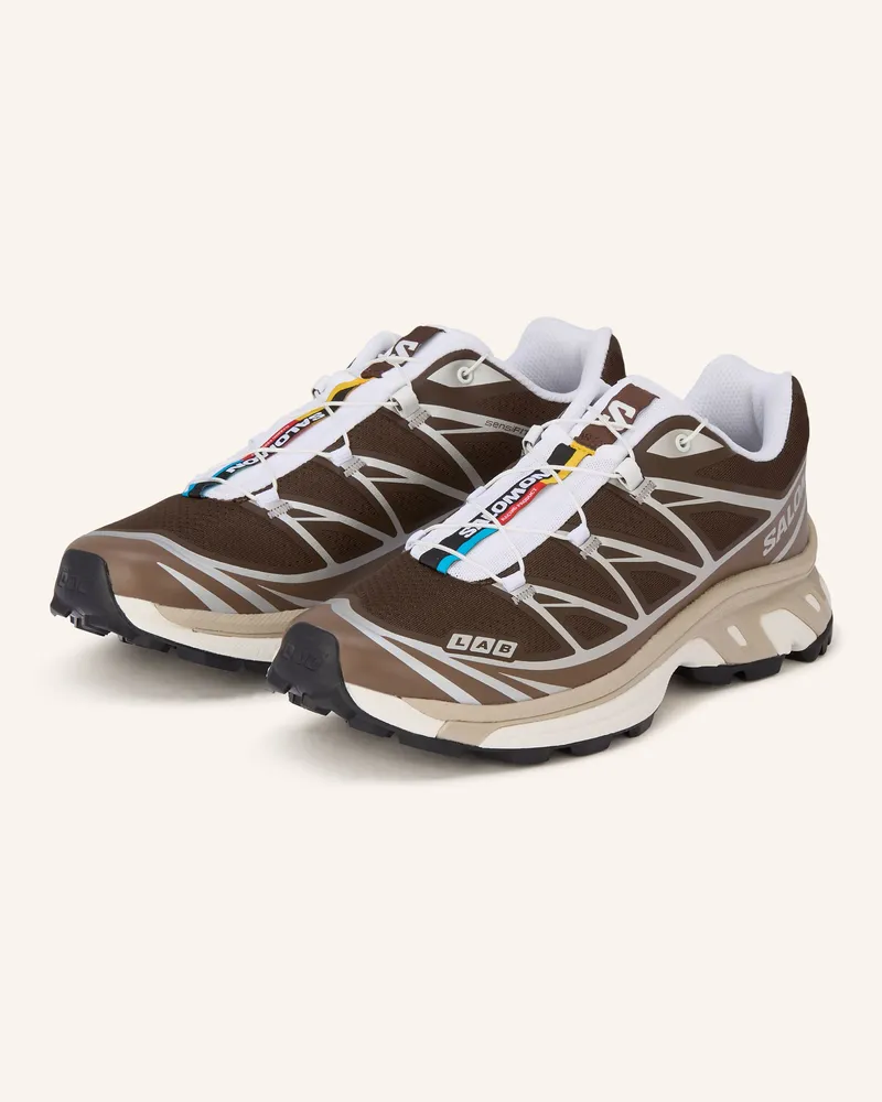 Salomon Sneaker Xt-6 braun Dunkelbraun