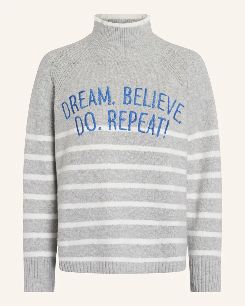 MARC AUREL Pullover grau Hellgrau