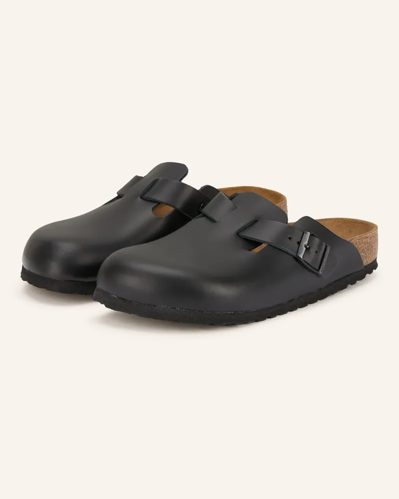 Birkenstock Pantoletten BOSTON NL Schwarz