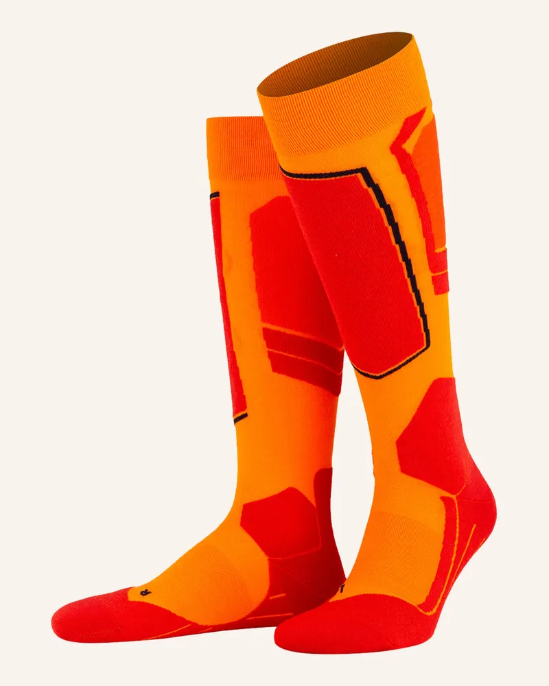 Falke Skisocken SK4 Neonorange