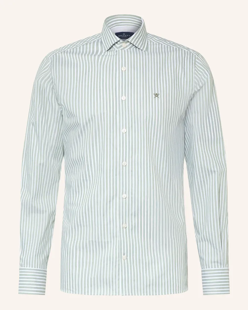 Hackett Hemd Tailored Fit gruen Grün