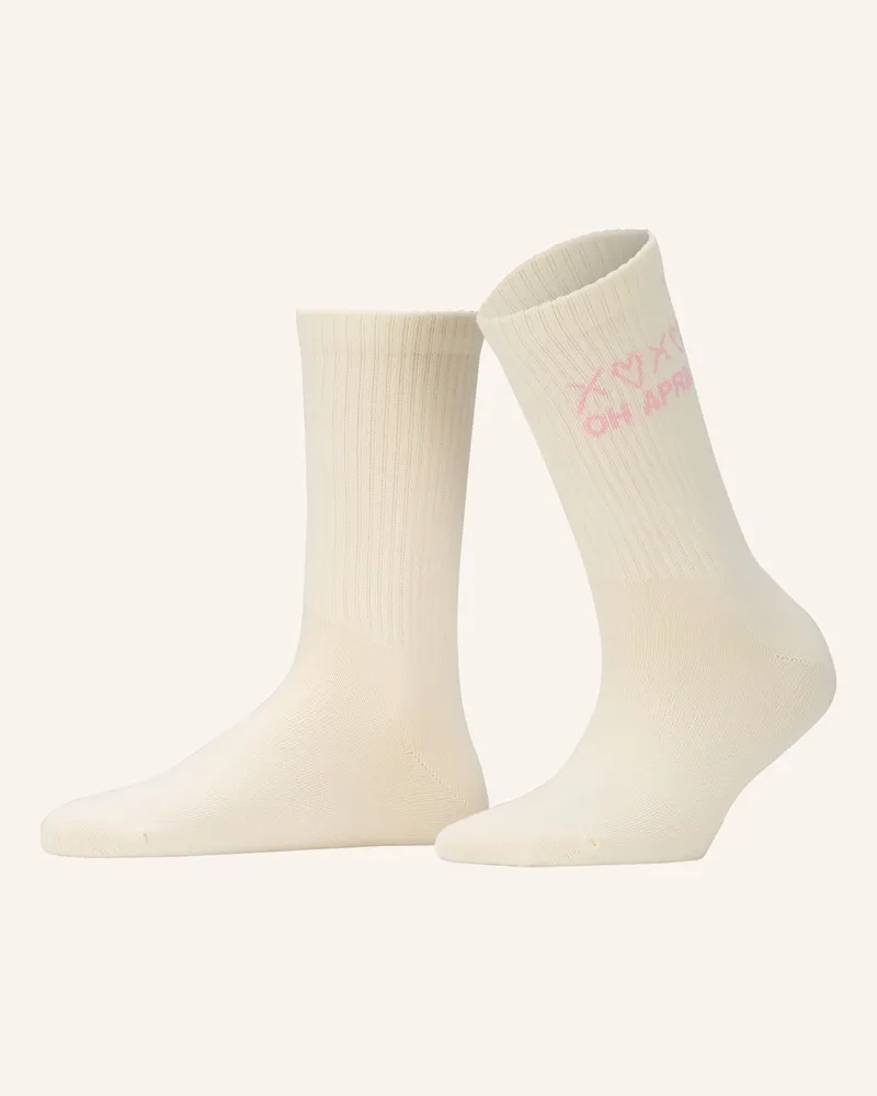 OH APRIL Socken ARDEN Weiss