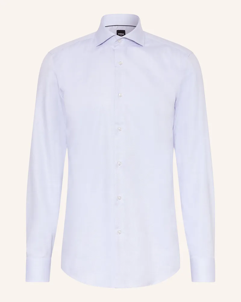 HUGO BOSS Hemd Hank Slim Fit blau Hellblau