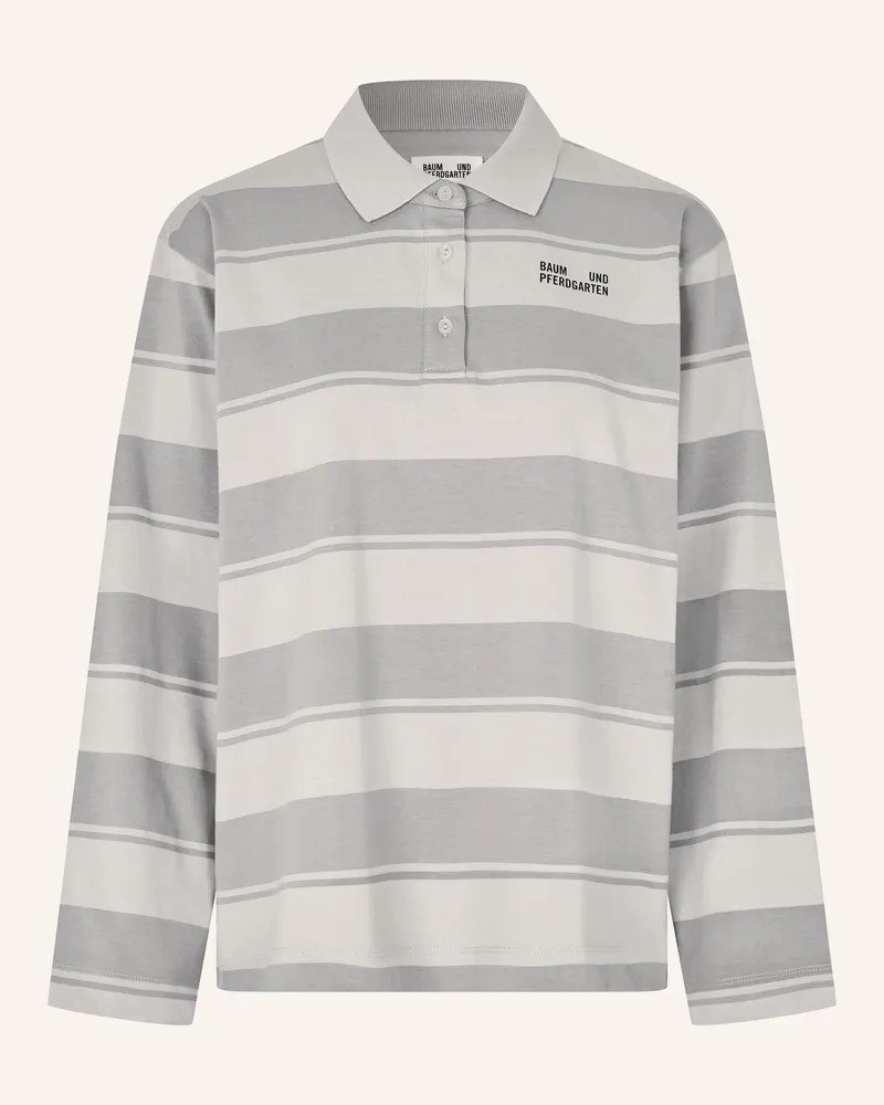 Baum und Pferdgarten Jersey-Poloshirt Jeanne grau Grau