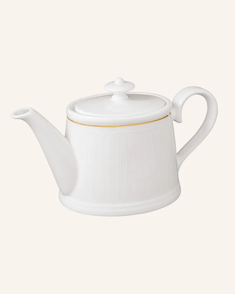 Villeroy & Boch Teekanne Château Septfontaines weiss Weiss