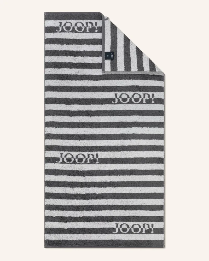 JOOP! Handtuch grau Dunkelgrau