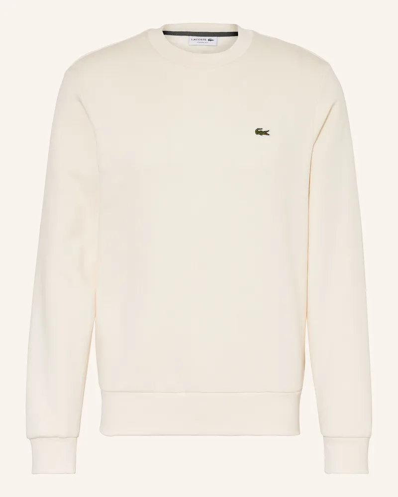 Lacoste Sweatshirt weiss Ecru
