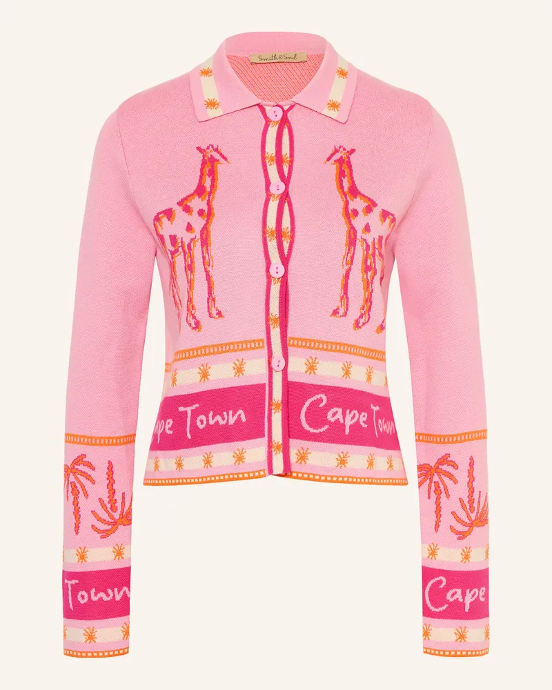 Smith & Soul Strickjacke rosa Rosa