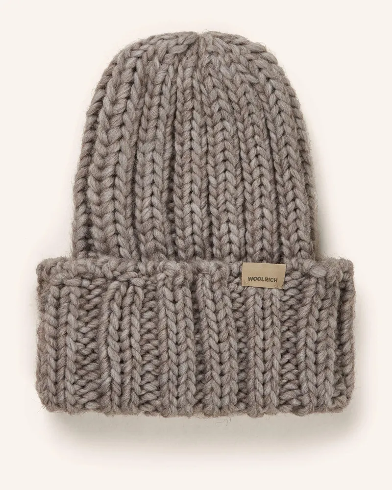 Woolrich Mütze grau Grau