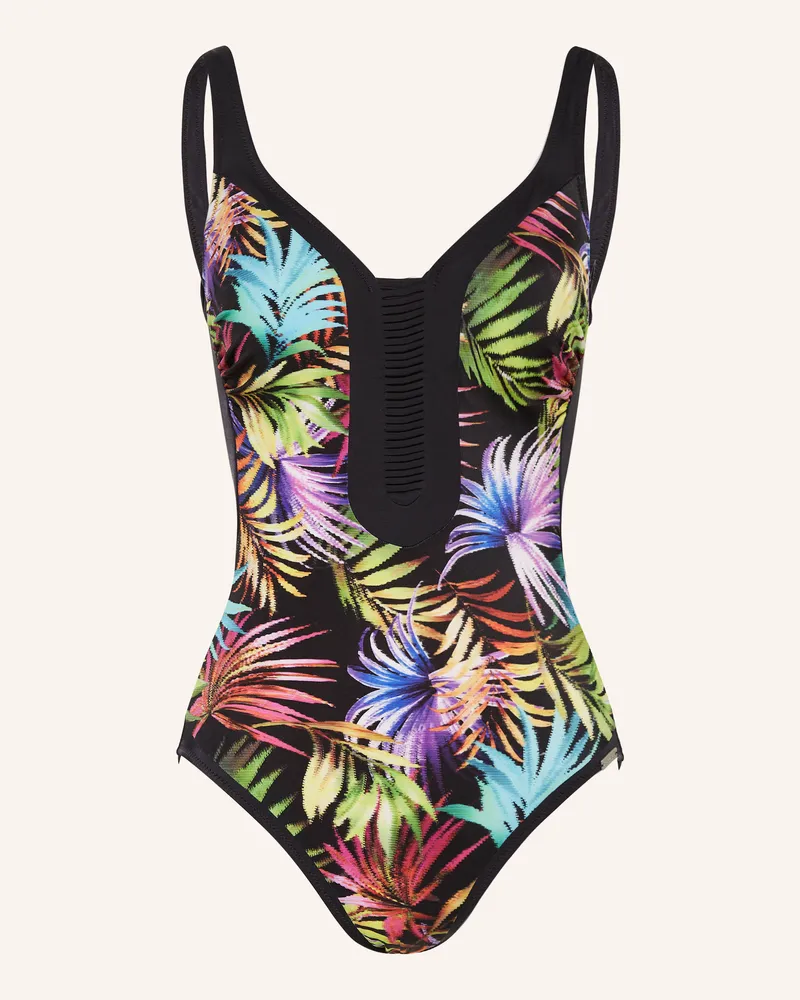 Charmline Shape-Badeanzug PALMERAIE VIEW Schwarz