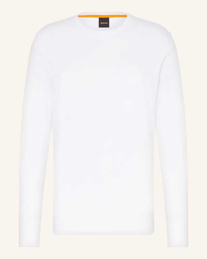HUGO BOSS Longsleeve TACKS Weiss