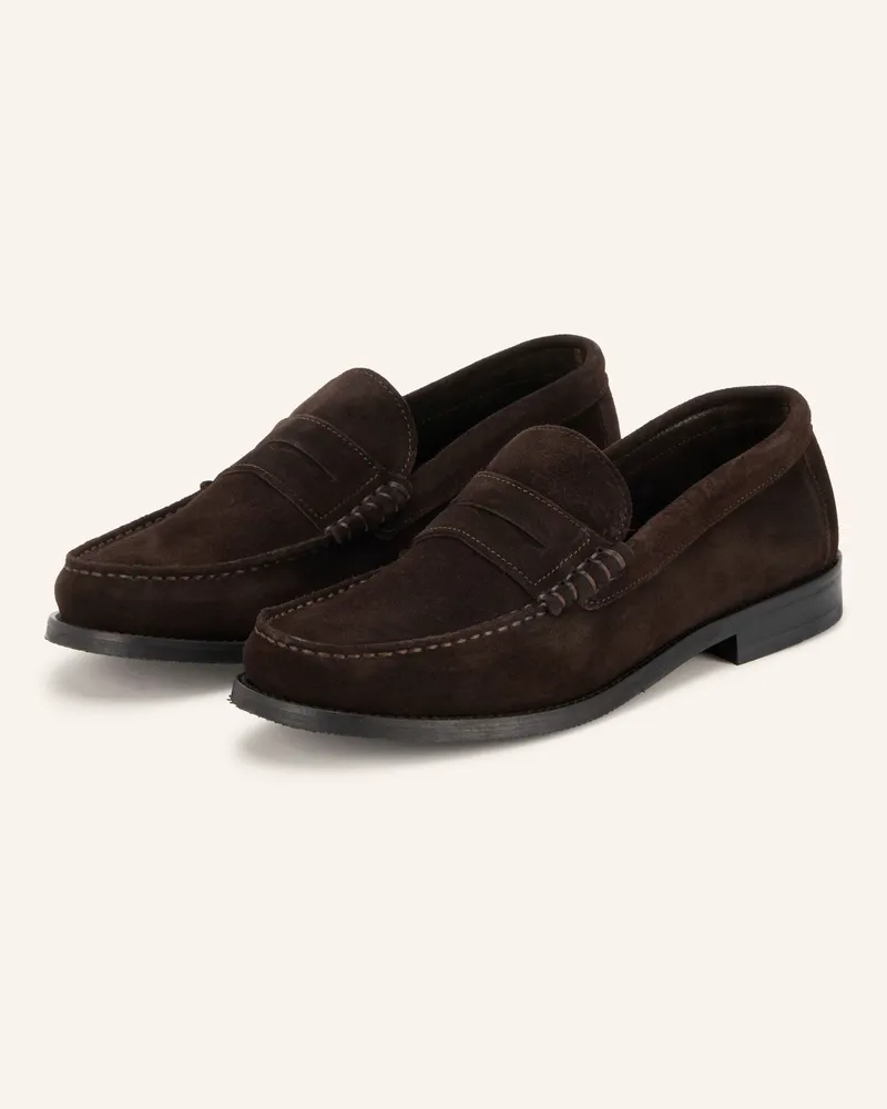 Garment Project Penny-Loafer Miles braun Dunkelbraun