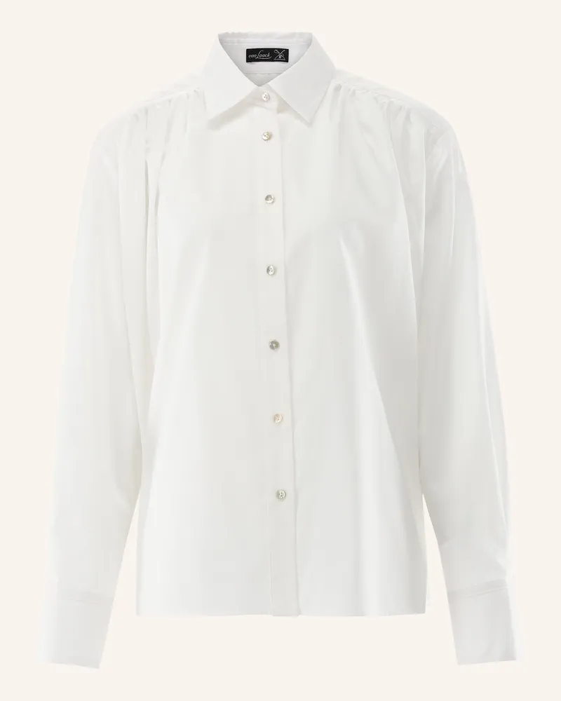 van Laack Bluse Modern Fit Weiss