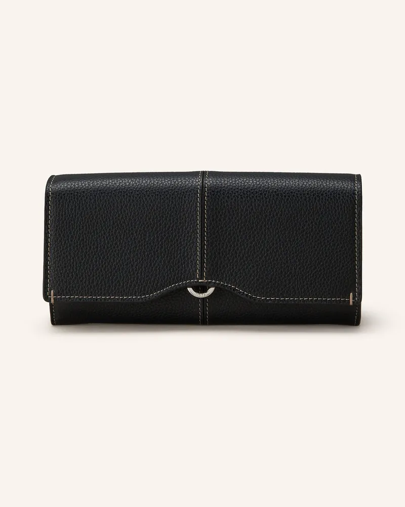 TOD'S Geldbörse schwarz Schwarz