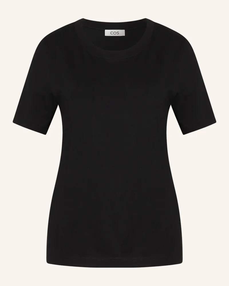 COS T-Shirt schwarz Schwarz