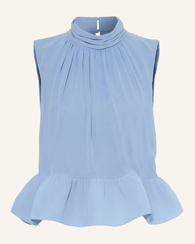 Apart Blusentop blau Hellblau