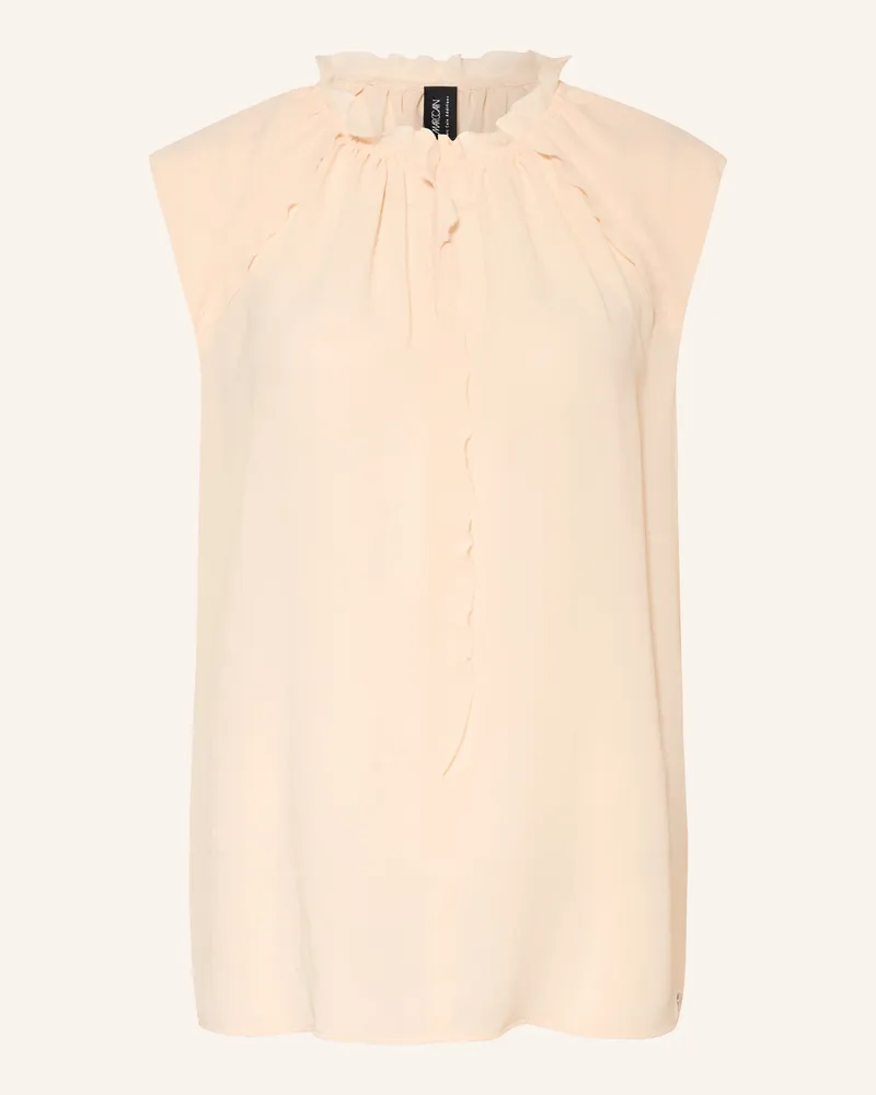 Marc Cain Blusentop Mit Rüschen beige 131