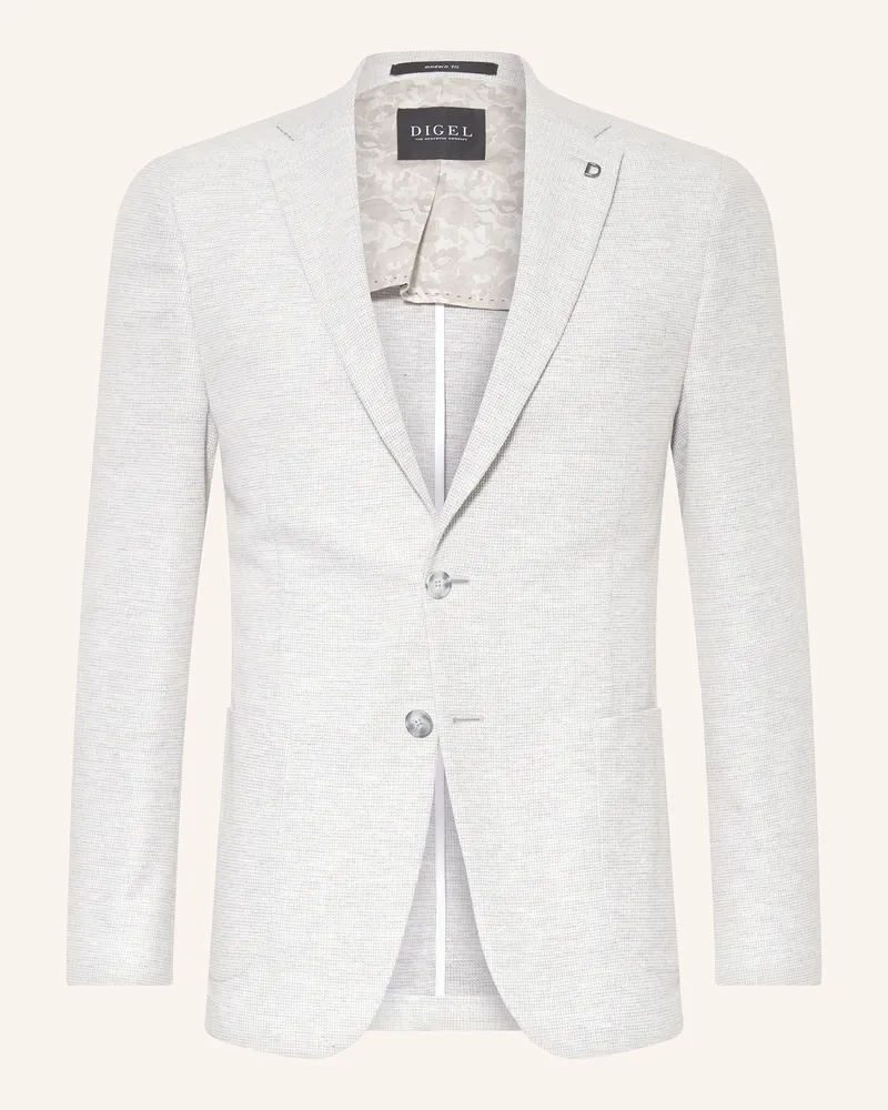 Digel Sakko EDWARD Modern Fit Hellgrau