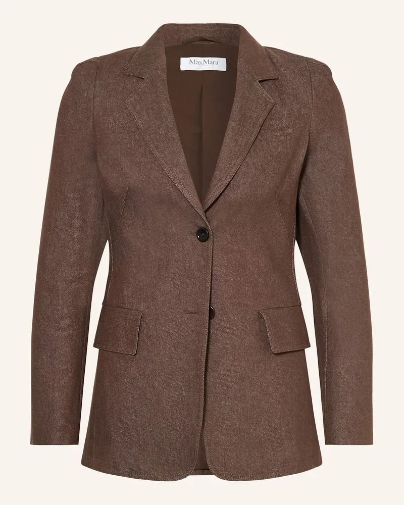 Max Mara Blazer AGGUATI Braun