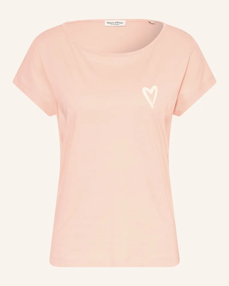 Marc O'Polo T-Shirt orange Hellorange