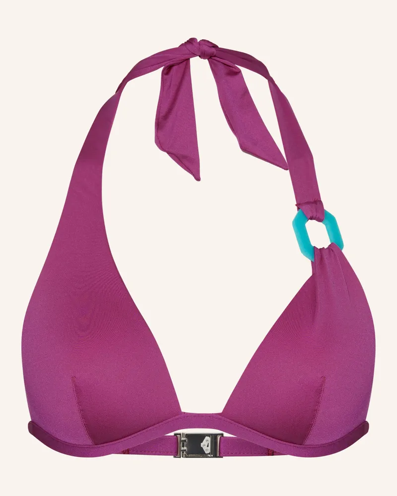 Andres Sarda Triangel-Bikini-Top Ouka rot Fuchsia