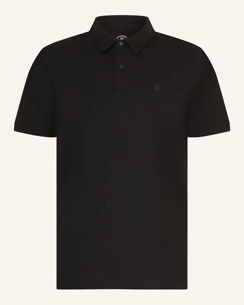 Bogner Piqué-Poloshirt TIMO Regular Fit Schwarz