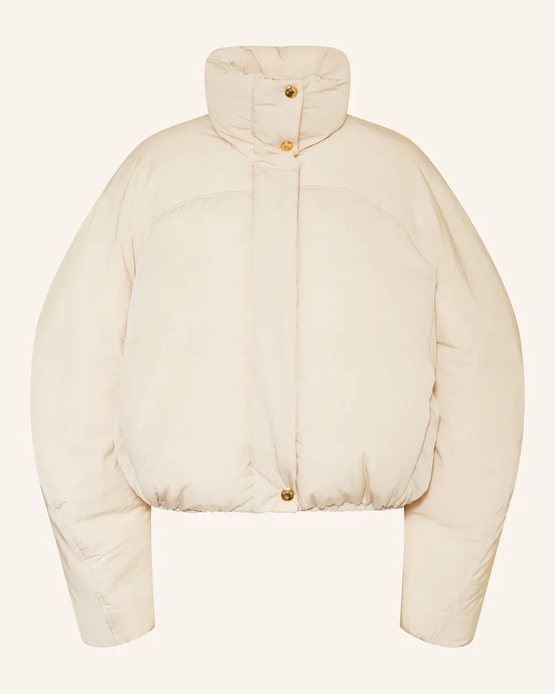 Jacquemus Cropped-Jacke La Doudoune Courte Caraco weiss Ecru