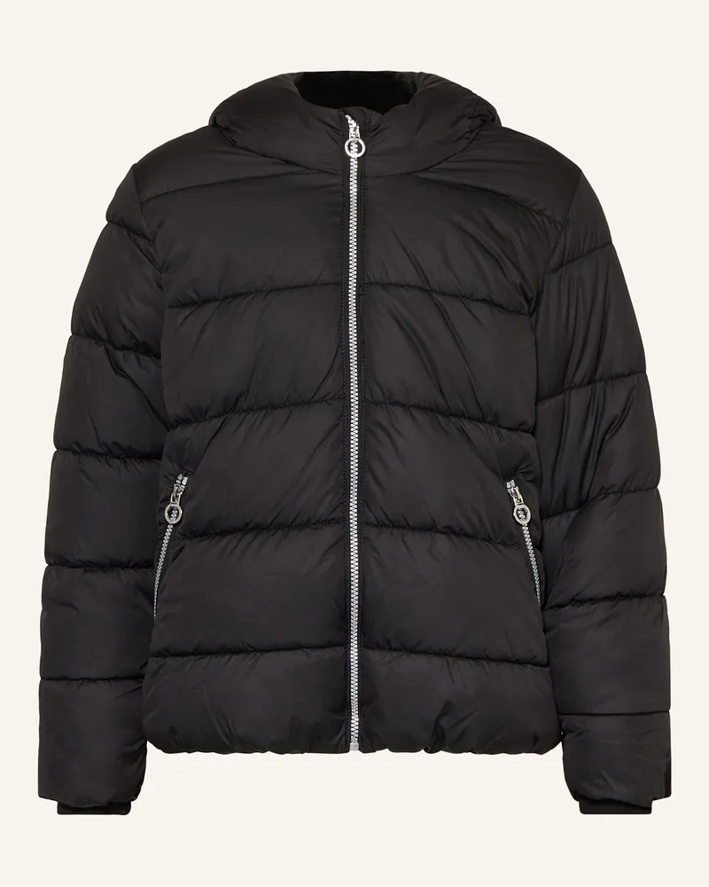 S.Oliver Steppjacke schwarz Schwarz