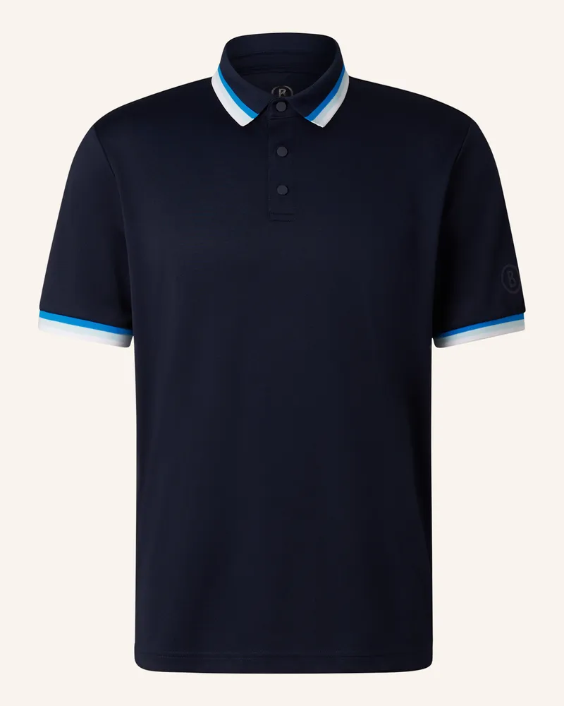 Bogner Funktions-Poloshirt Arik blau Dunkelblau