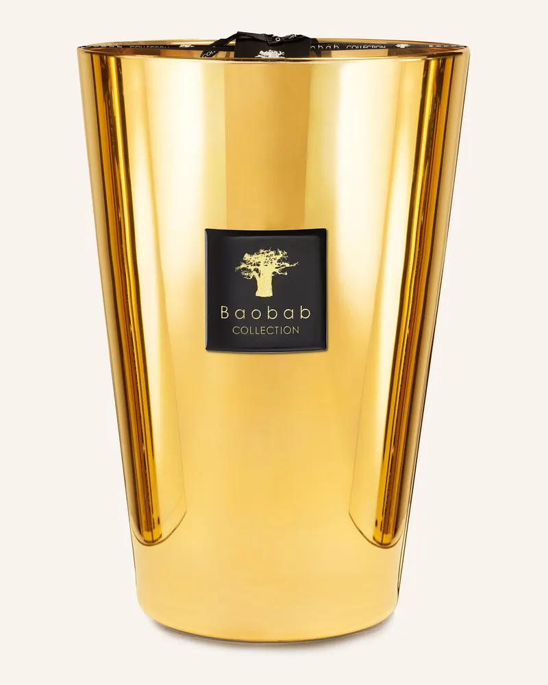 Baobab Collection Duftkerze Aurum gold Gold