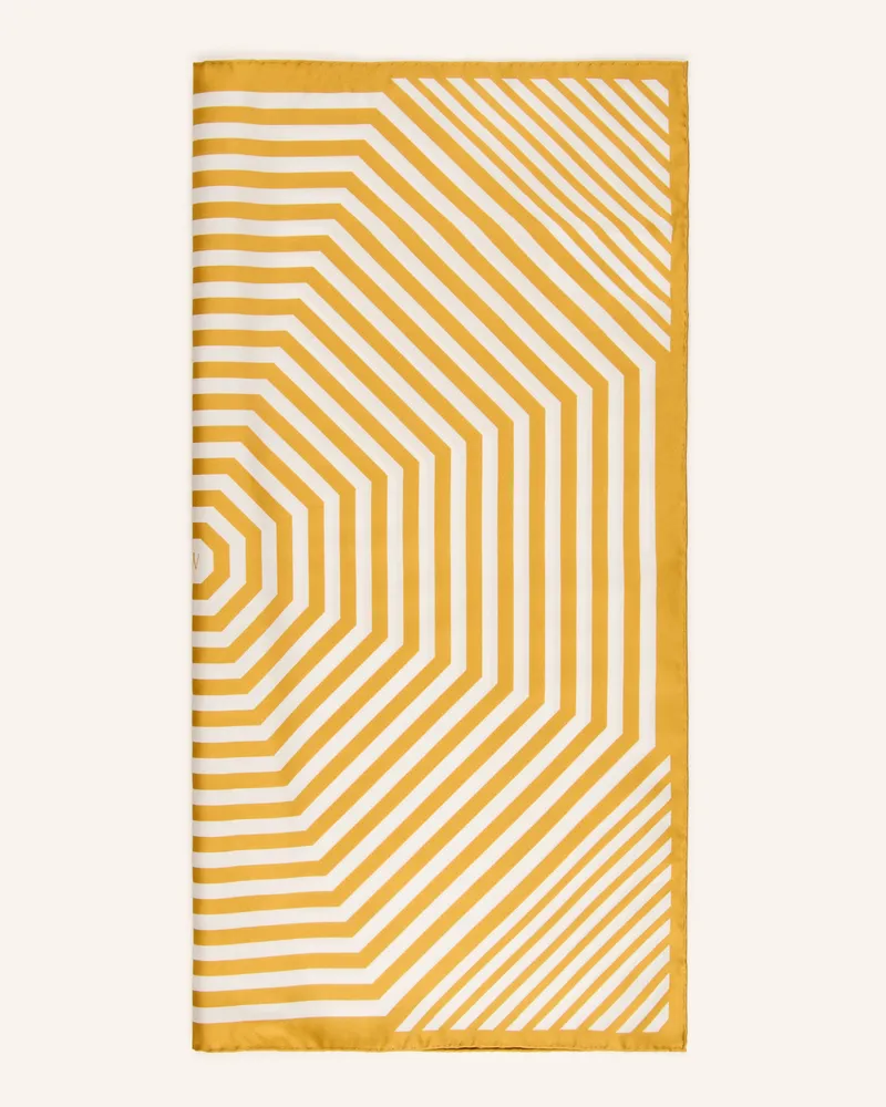 windsor. Seidentuch gelb Dunkelgelb