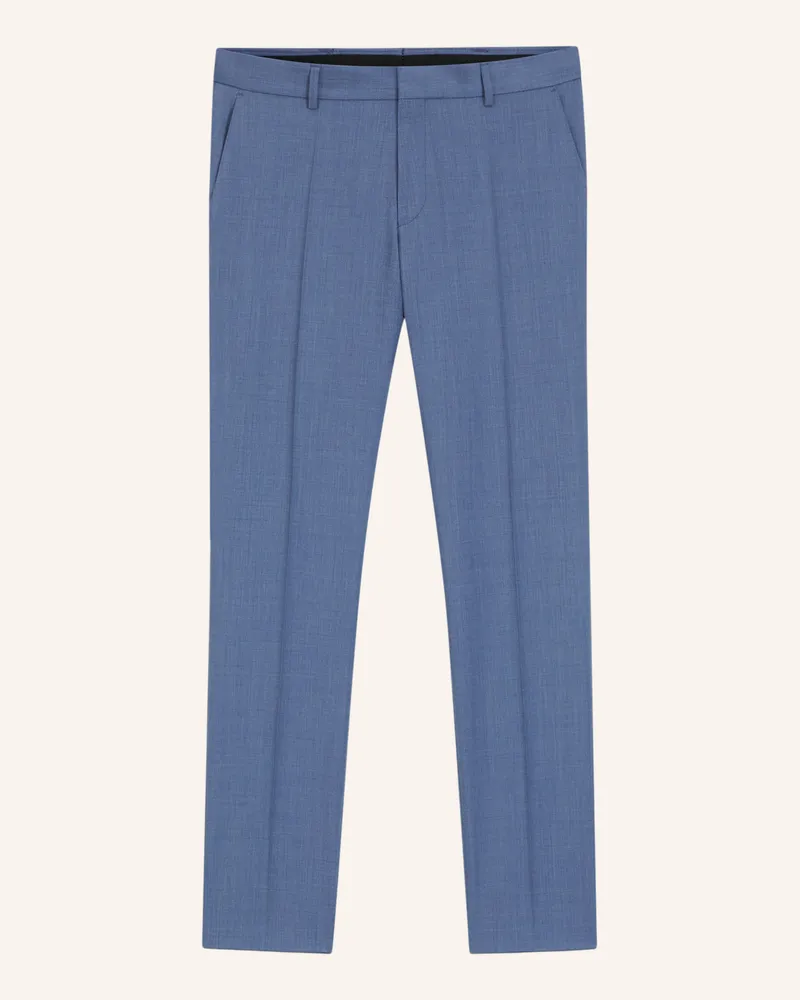 HUGO BOSS Business Hose H-GENIUS-B1 Slim Fit Hellblau