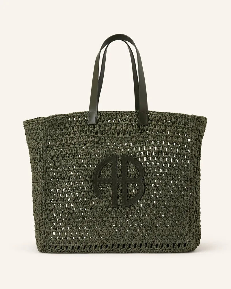 Anine Bing Shopper Rio gruen Oliv
