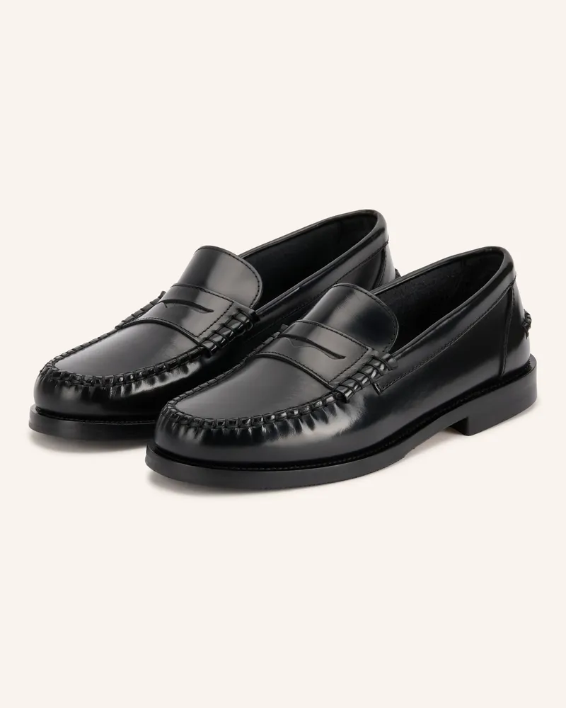 lilienfels Penny-Loafer schwarz Schwarz