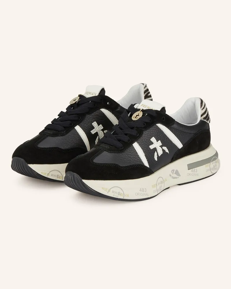 Premiata Sneaker CASSIE Schwarz