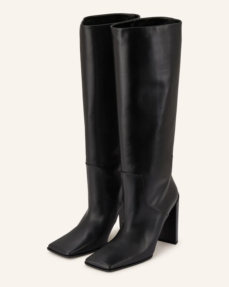 Alaïa Stiefel schwarz Schwarz