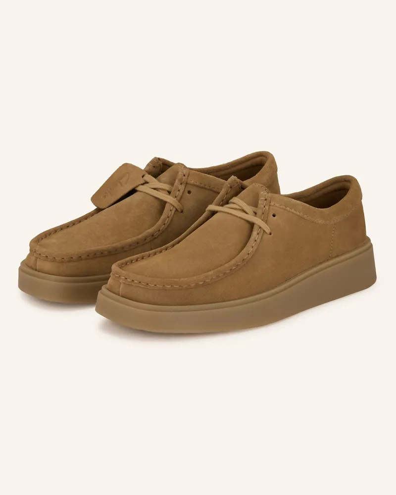 Clarks Schnürer TORVIEW Hellbraun
