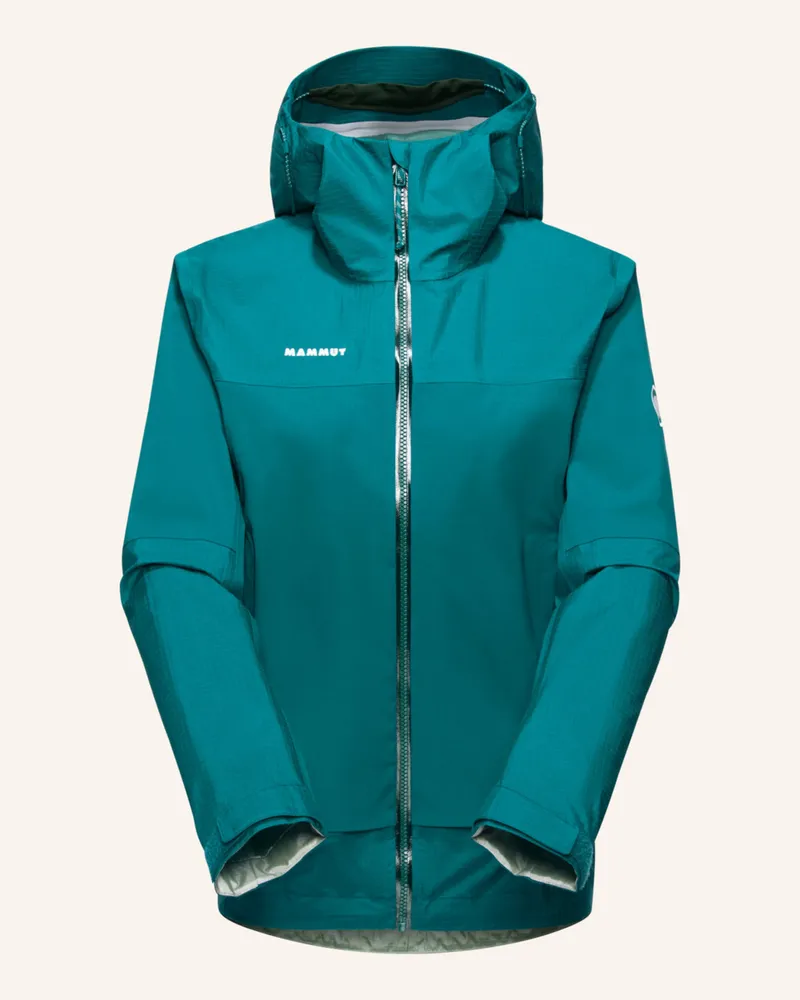 Mammut Hardshelljacke DUCAN GUIDE HS mit Kapuze Grün